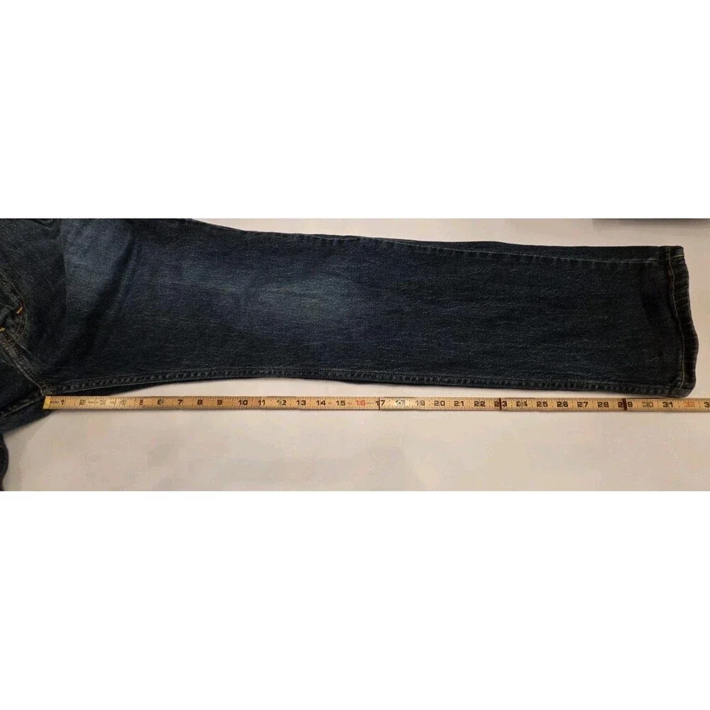 Levi’s 505 Men’s Jeans 34x32 Straight Leg Dark Wash Classic Fit Denim